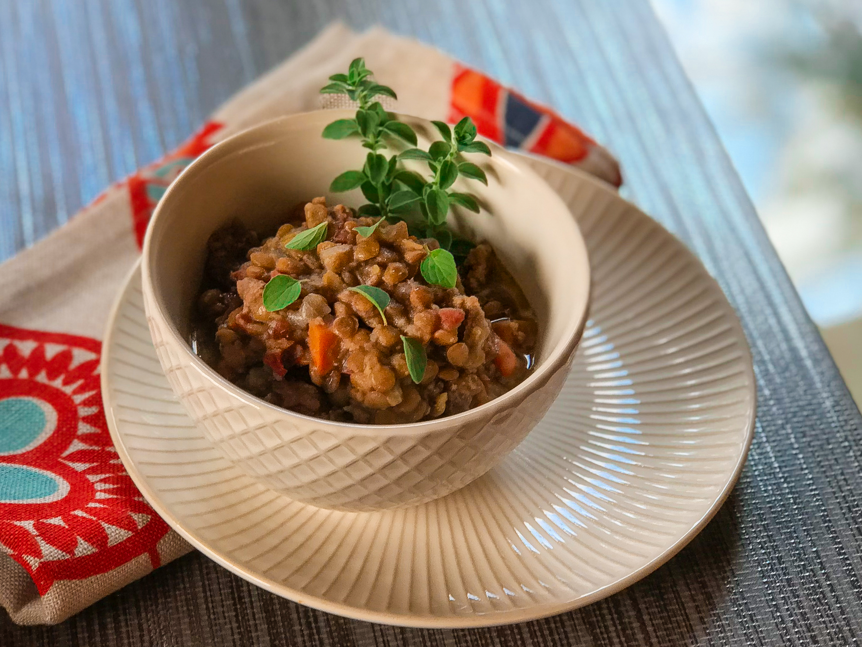 Lentil soup discount sausage instant pot